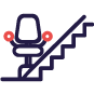 icono silla salvaescalera