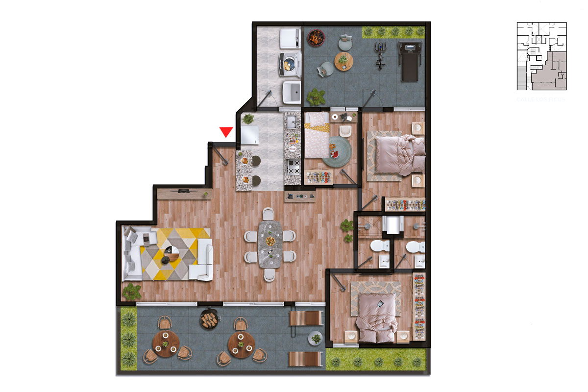 Residencial San Antonio - Dpto. 101