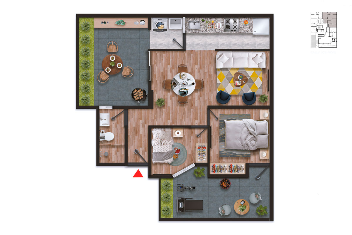 Residencial San Antonio - Dpto. 102